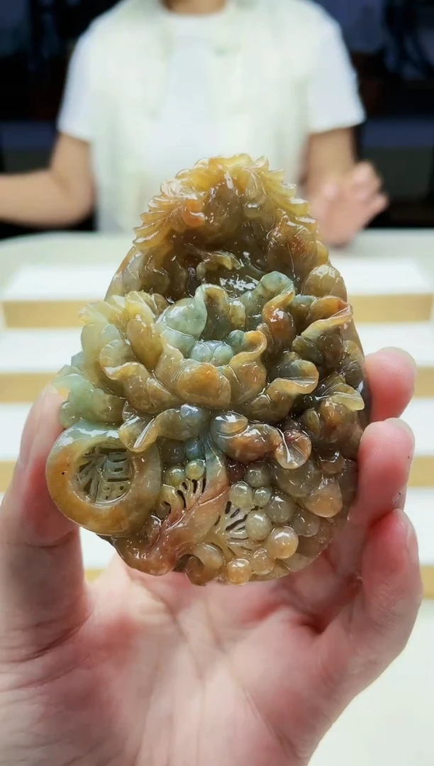 未镶嵌定制翡翠毛货09240186