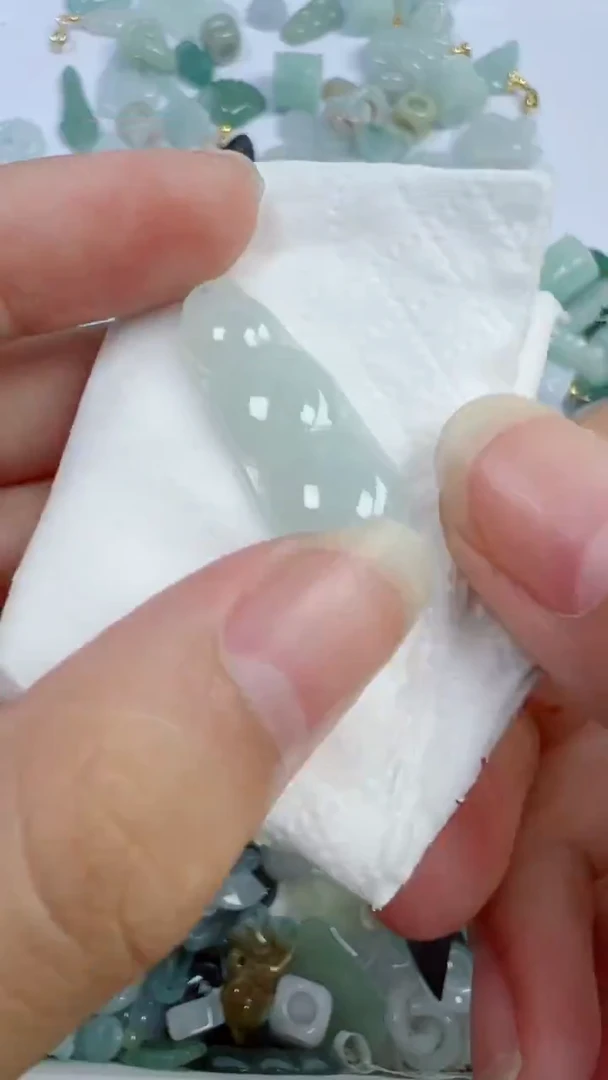 散珠翡翠416号链接，A货翡翠