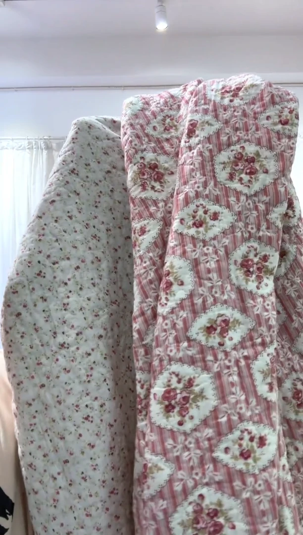 棉140*200纯棉床盖135号微瑕