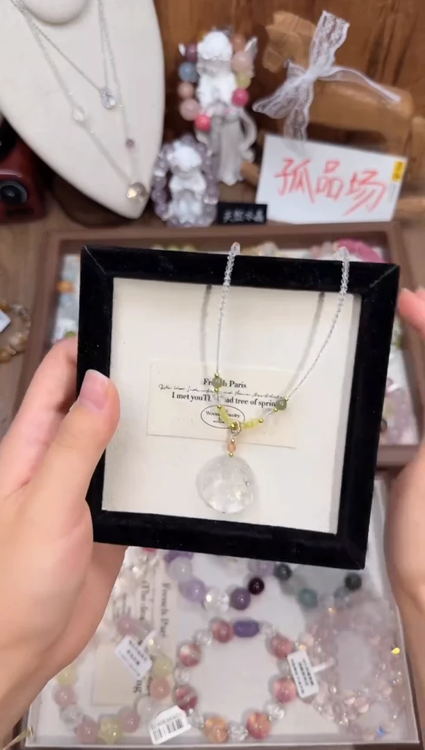 水晶手串合金28元