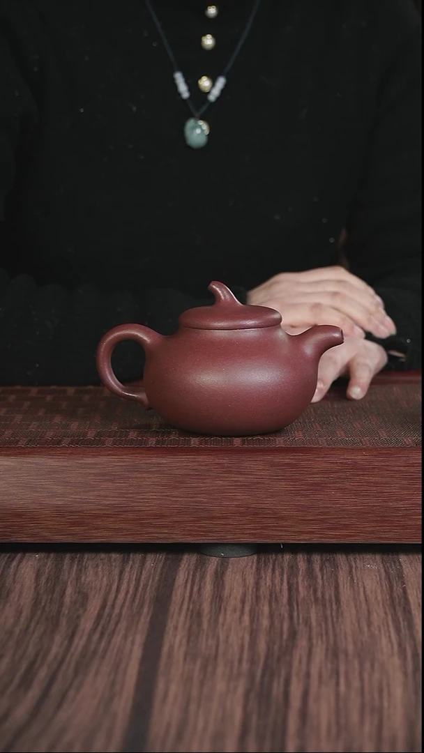 【闪购商品】紫砂茶壶SYZJ 茄瓜 底槽清