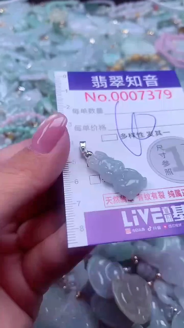 颈饰未镶嵌翡翠7379