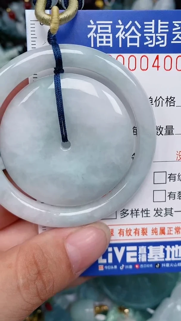 翡翠未镶嵌颈饰...0000400