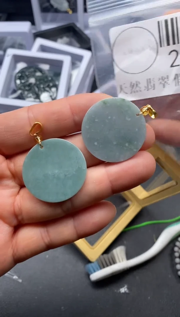 吊坠(不含链)未镶嵌翡翠2756