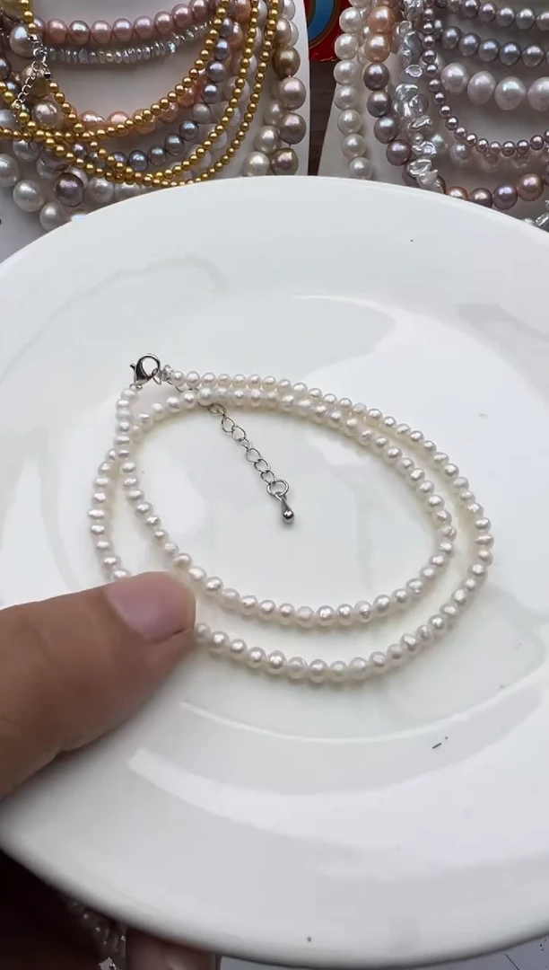 淡水珍珠未镶嵌颈饰1