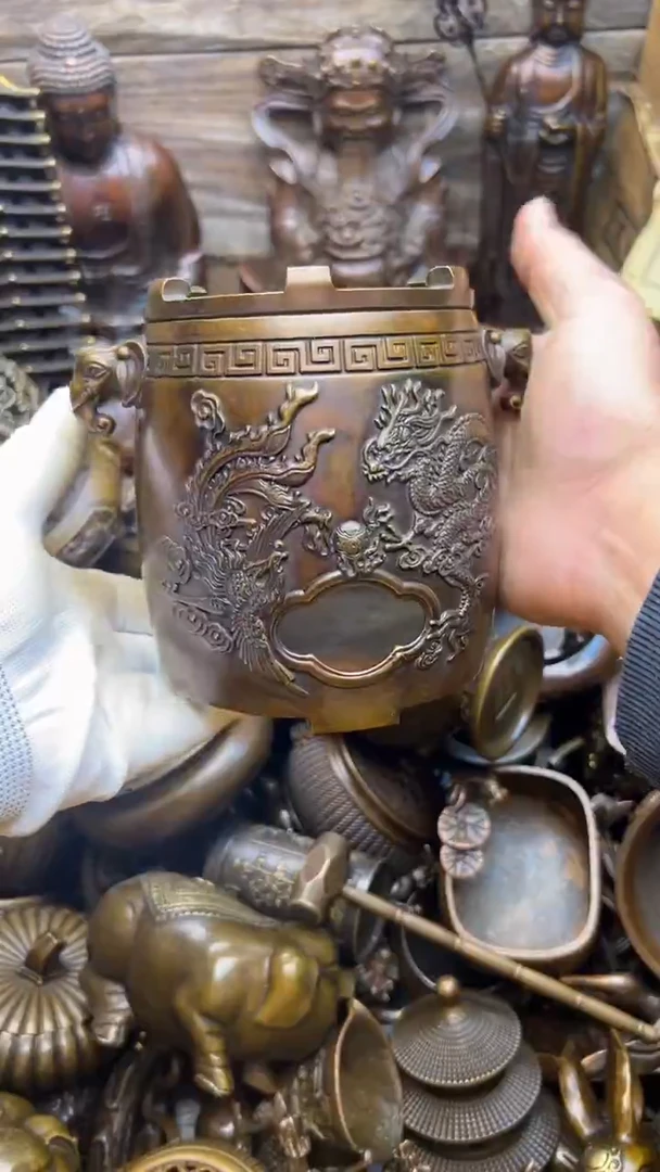 精美铜器，点击下单