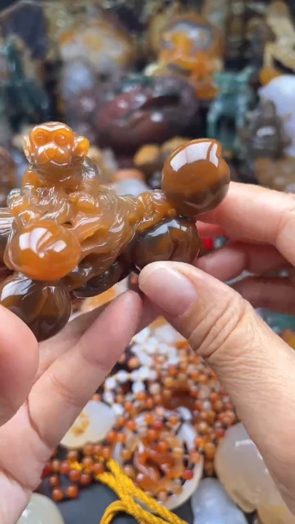 【闪购商品】玛瑙/玉髓颈饰未镶嵌AA