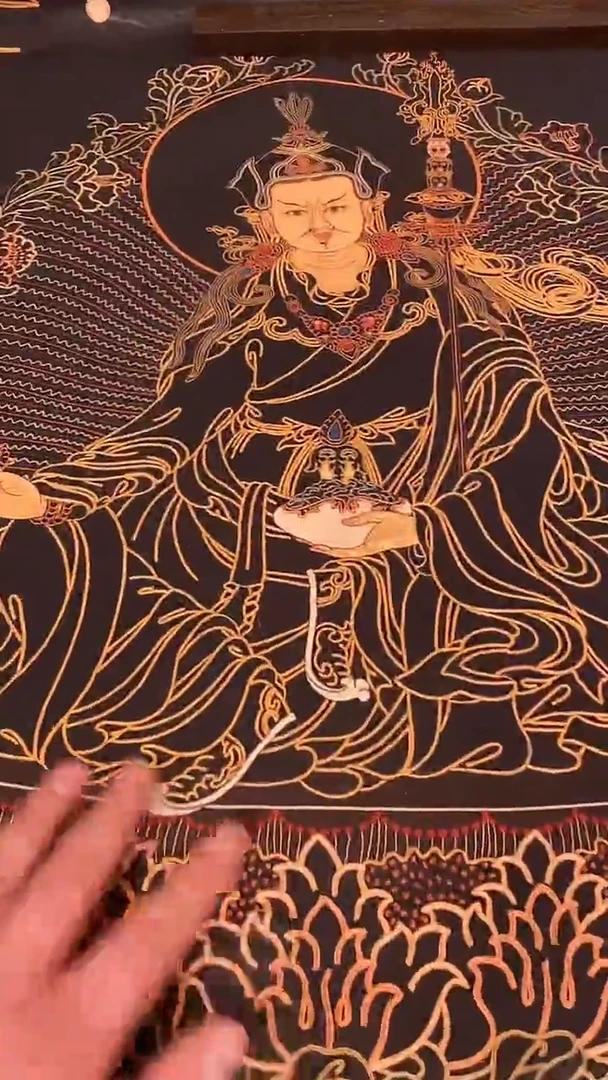 装裱画精美唐卡tk16072