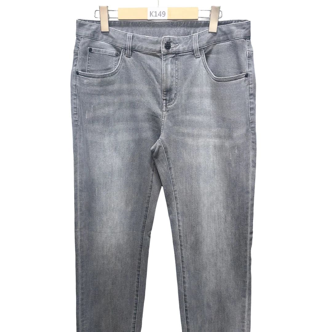 K149【鄂】25新款商务牛仔裤#7763