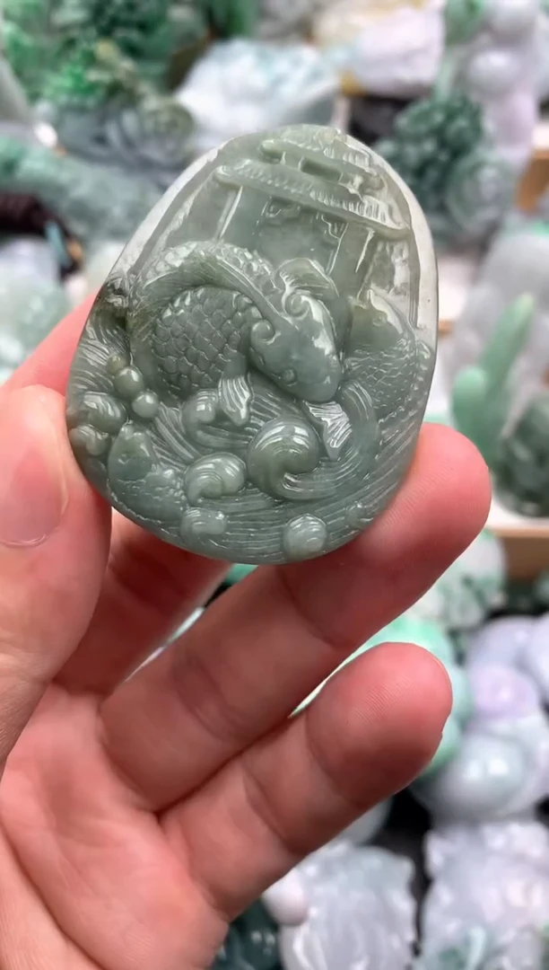 吊坠(不含链)未镶嵌翡翠1