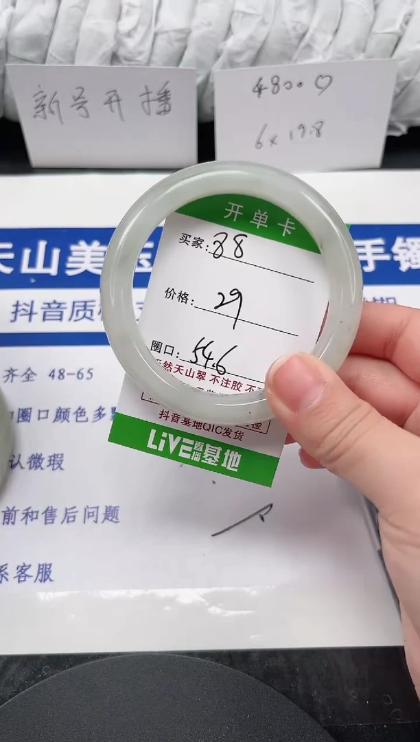 未镶嵌手镯石英质玉88-53/54