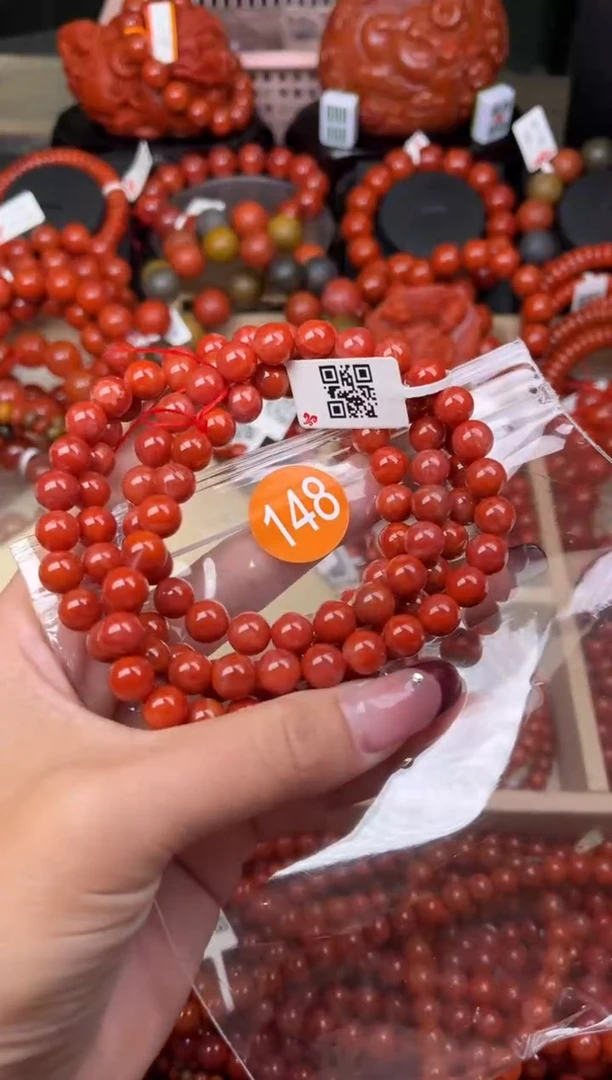 【闪购商品】南红玛瑙珠宝奇石未镶嵌148-8+