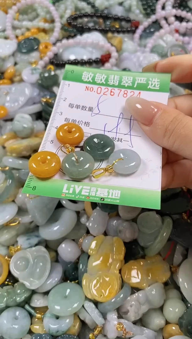 翡翠未镶嵌颈饰闪购0267824