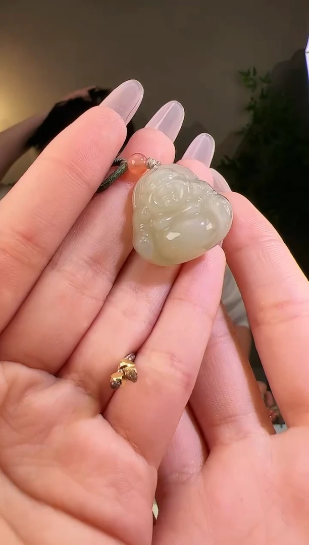 【闪购商品】和田玉颈饰未镶嵌25佛公p