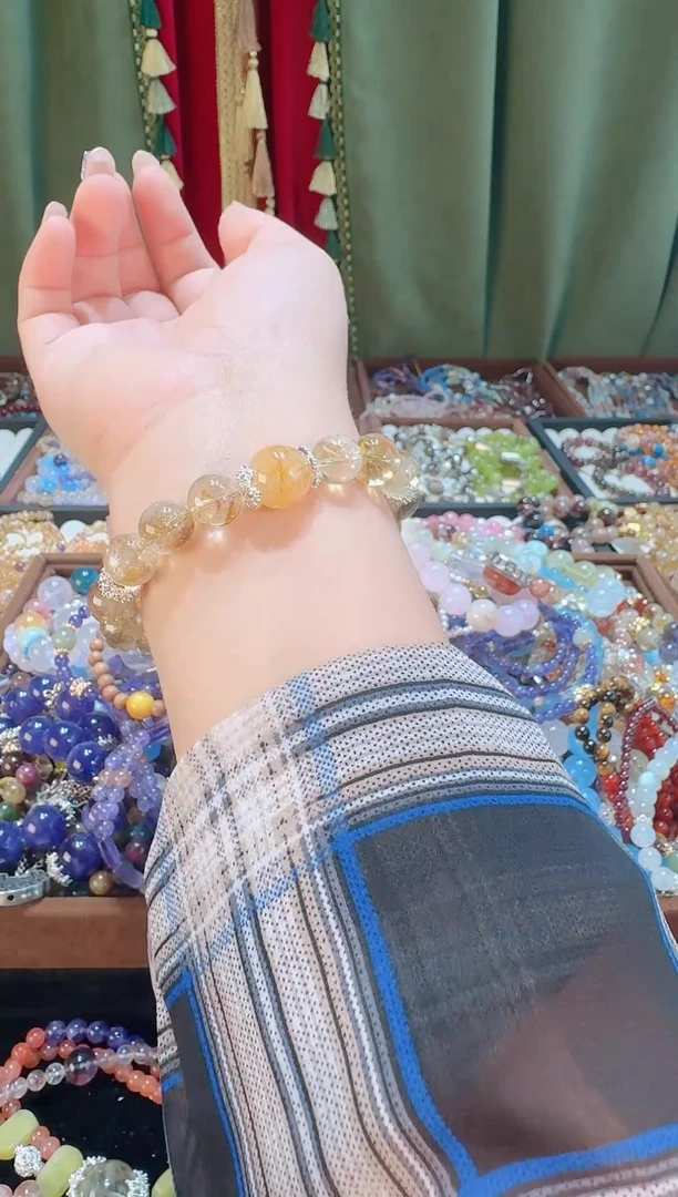 手串未镶嵌水晶多宝