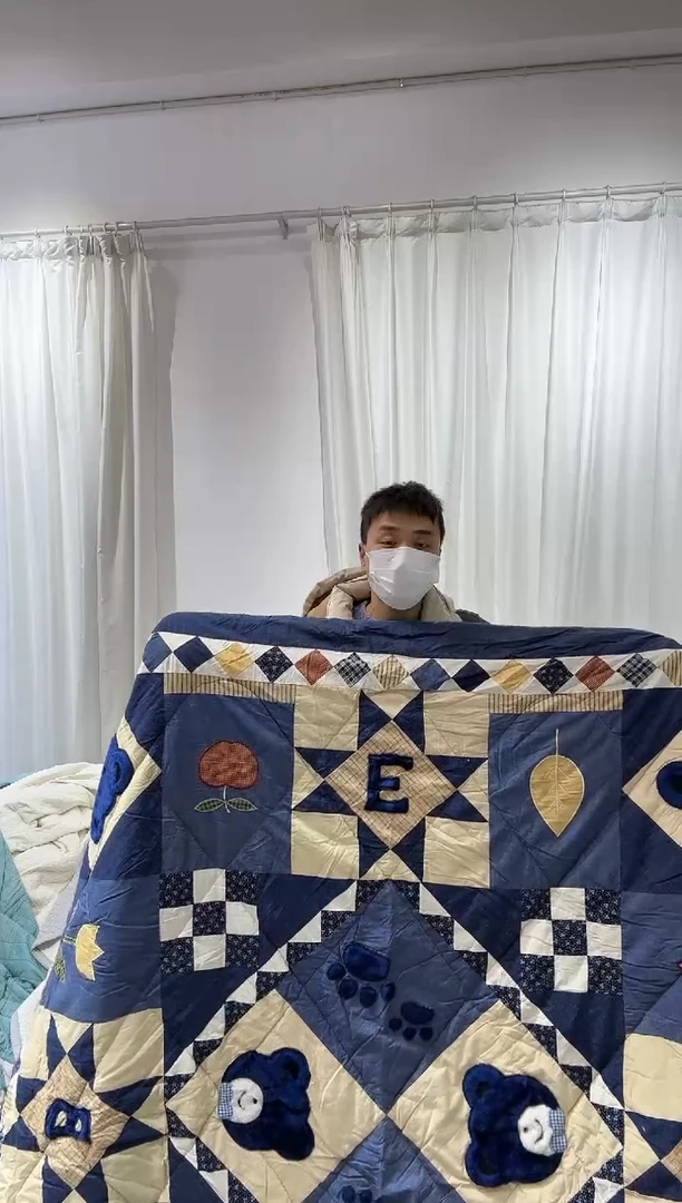 棉200*200纯棉床盖152号微瑕