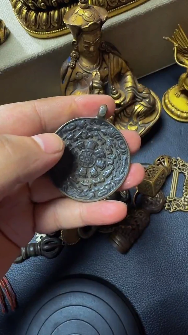 合金类合金铜九宫牌
