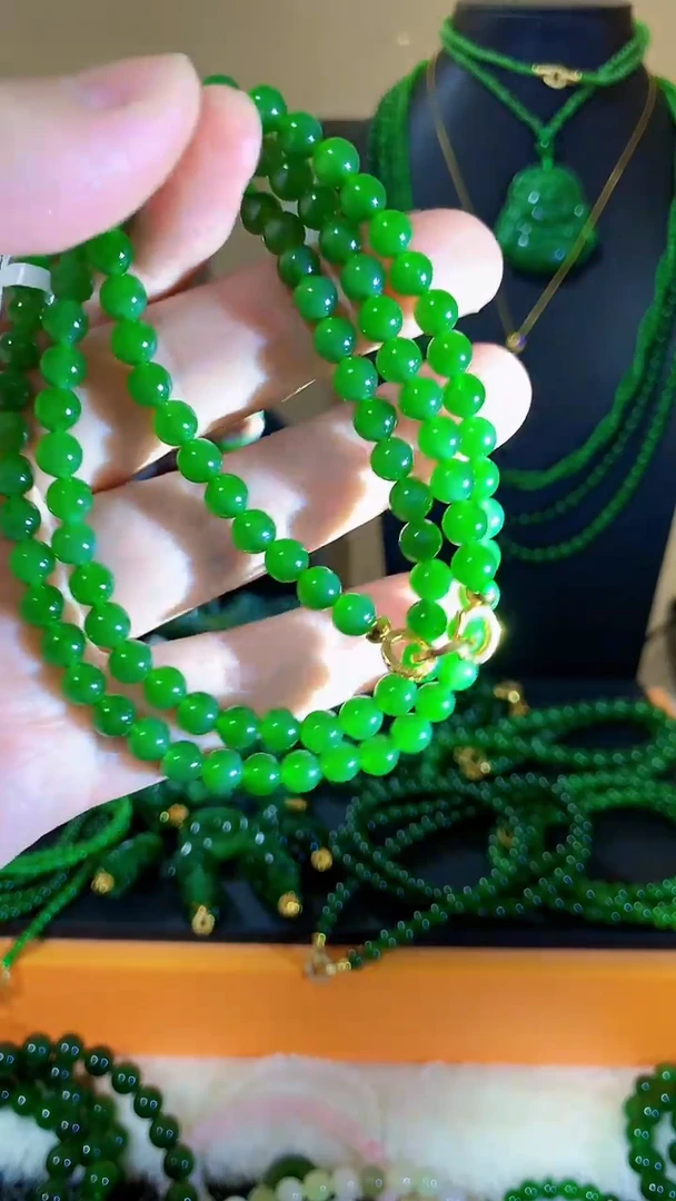 【闪购商品】和田玉（碧玉）项链未镶嵌6