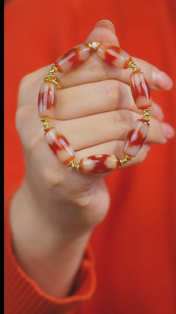 【闪购商品】玛瑙/玉髓手串未镶嵌多样性发一