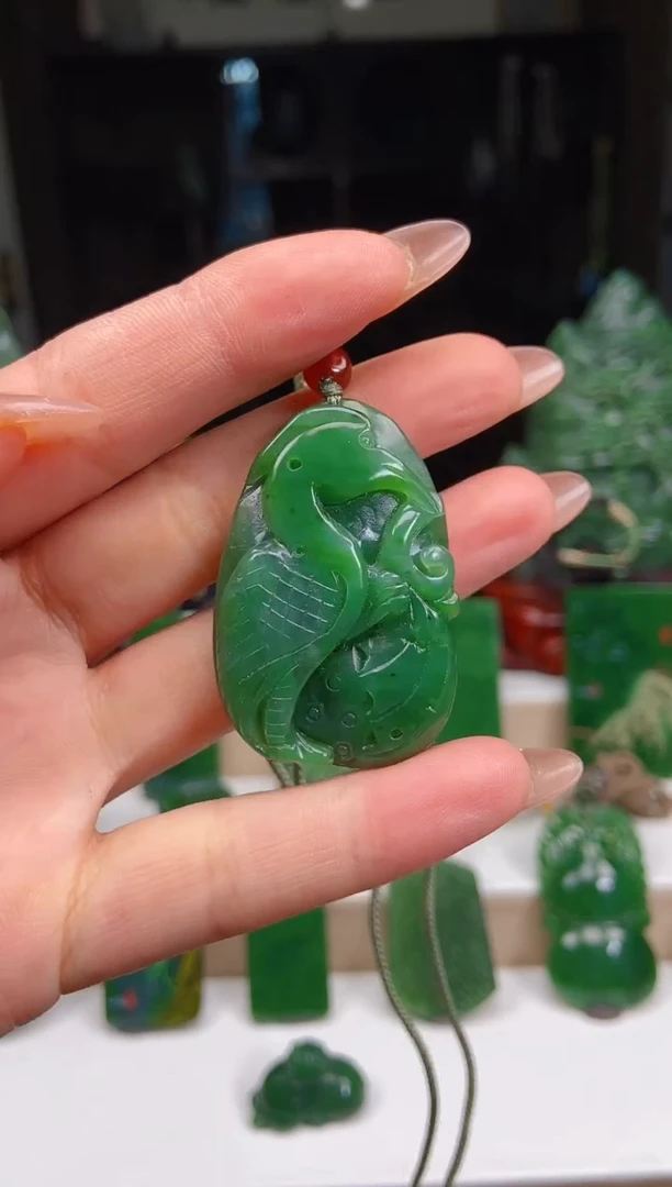 【闪购商品】和田玉挂件未镶嵌1