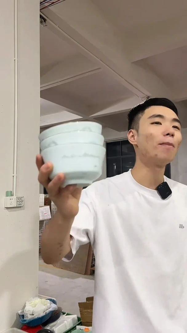 瓷龙泉5英寸米饭碗3个装