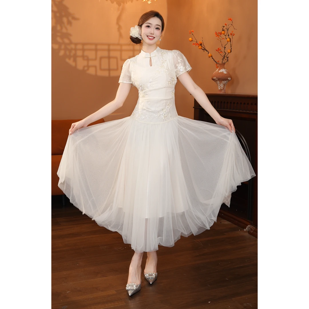 清清定制-1519（）连衣裙Q7660