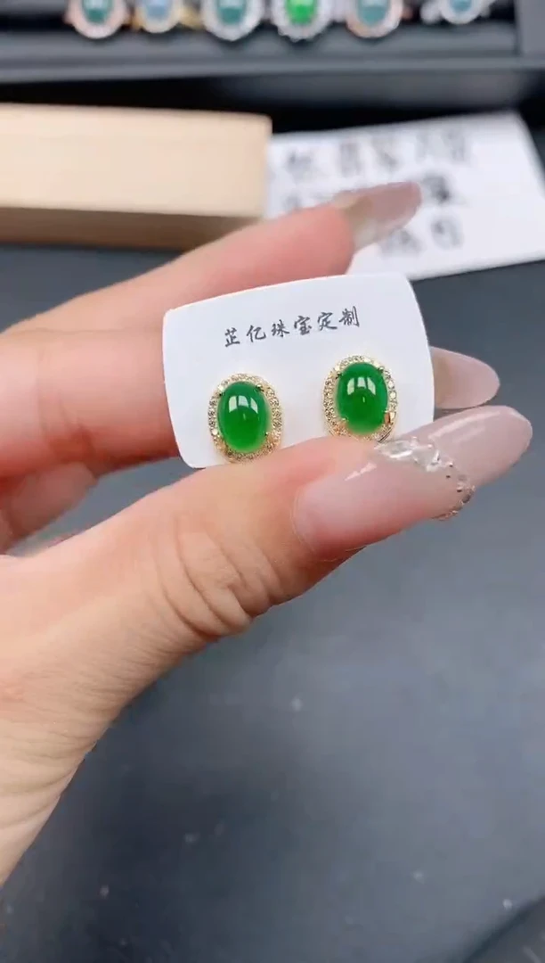 银S925镶嵌戒指翡翠11111