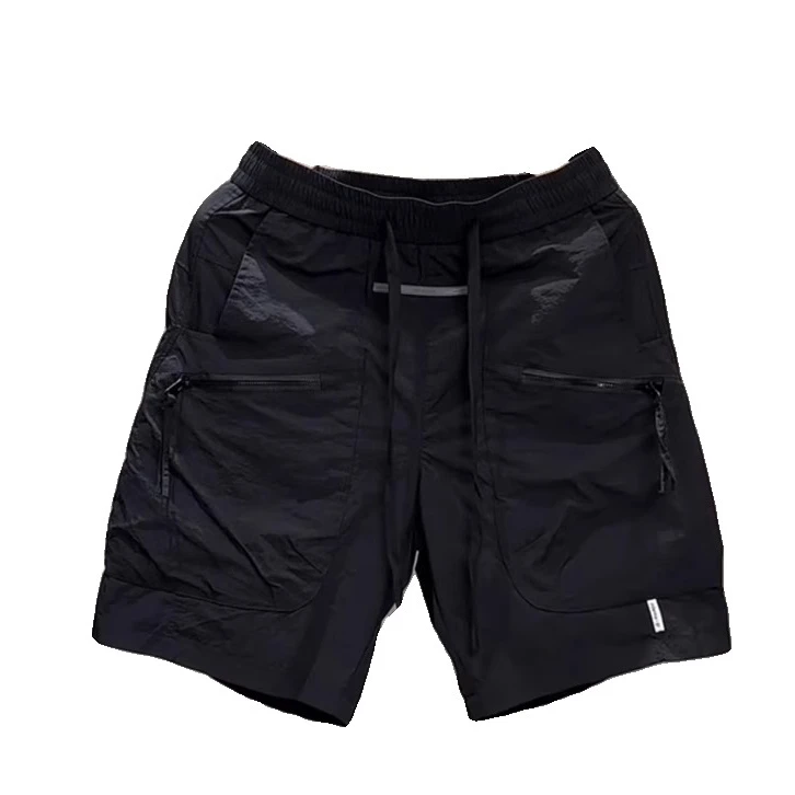 夏季薄款男士多口袋直筒工装短裤潮牌户外运动速干五分裤男款中裤