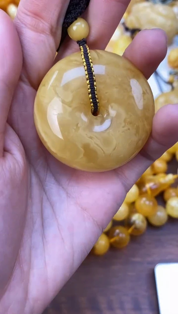 裸石琥珀未镶嵌天然琥珀蜜蜡