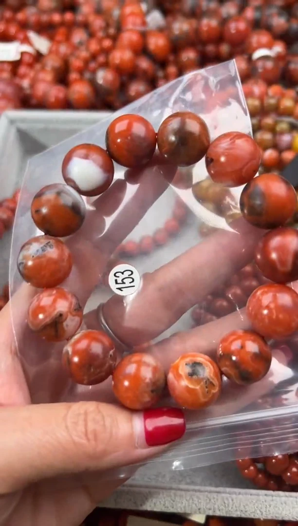 未镶嵌手串南红玛瑙16+