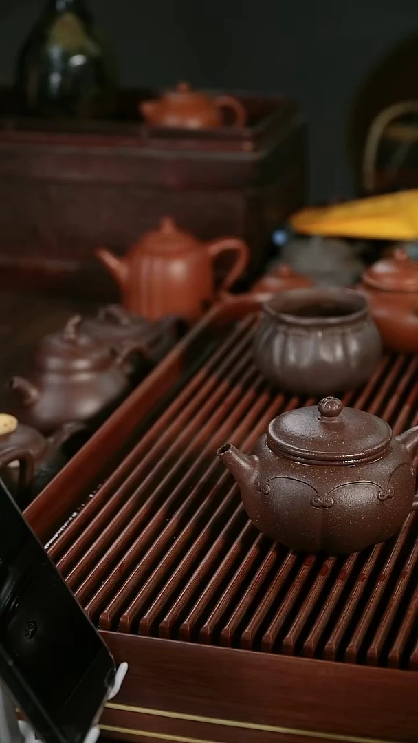 紫砂茶壶恒通如意160cc