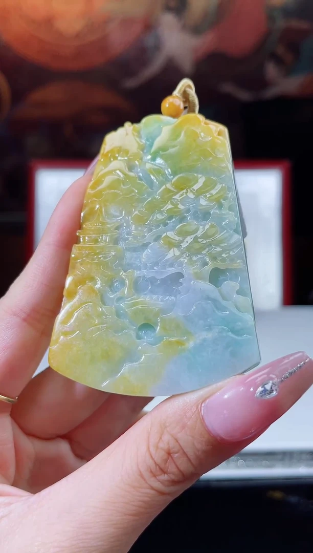 颈饰未镶嵌翡翠翡翠