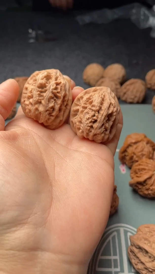 把件文玩核桃w301 三阳谷   34尺