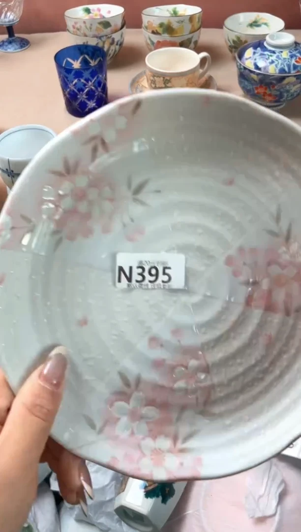 瓷片猪*鸡瓷器瓷器N395