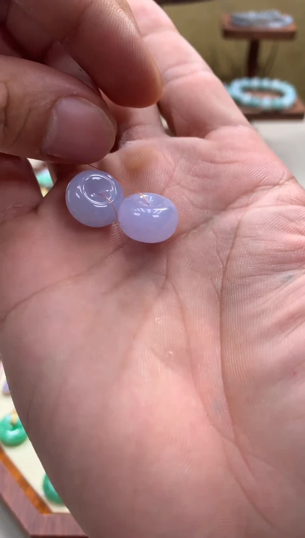 翡翠未镶嵌吊坠(不含链)平安扣