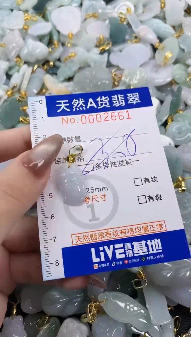 翡翠未镶嵌颈饰天然A货翡翠