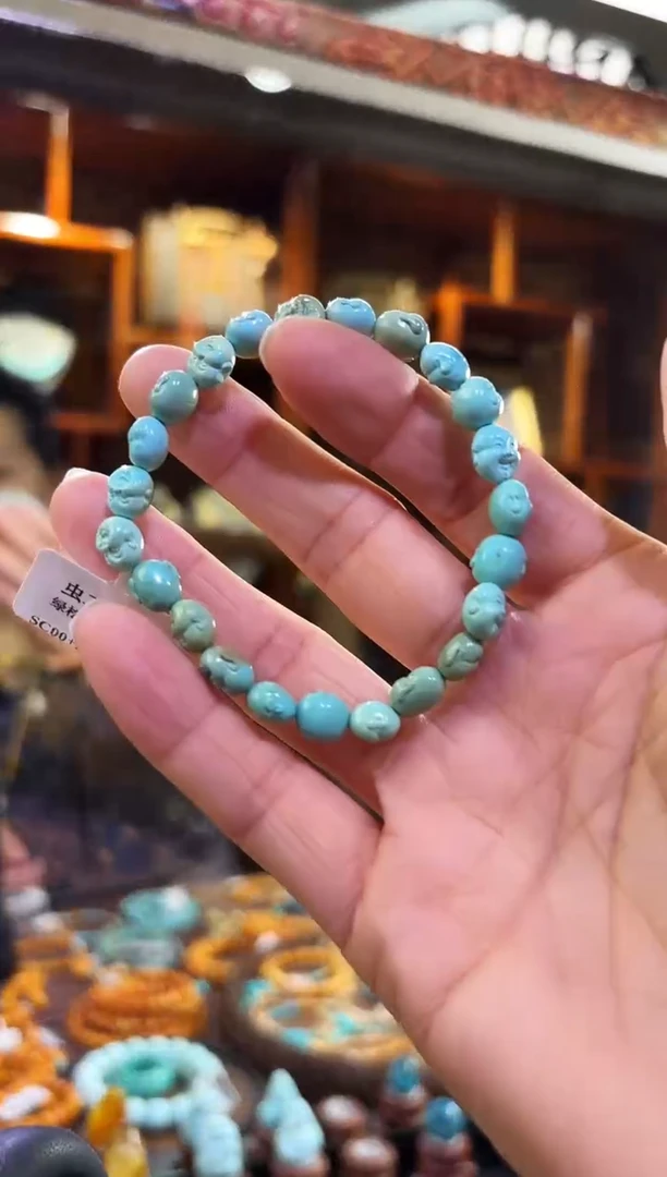 【闪购商品】绿松石手链未镶嵌手串