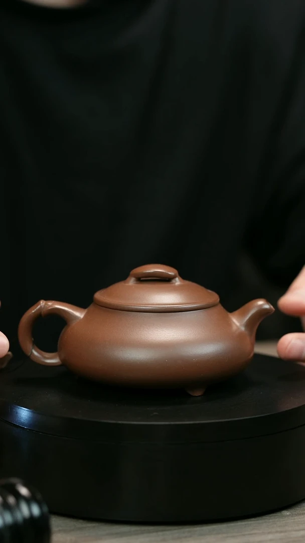 茶壶紫砂0*1H2105赵信军光素扁韵上新桥