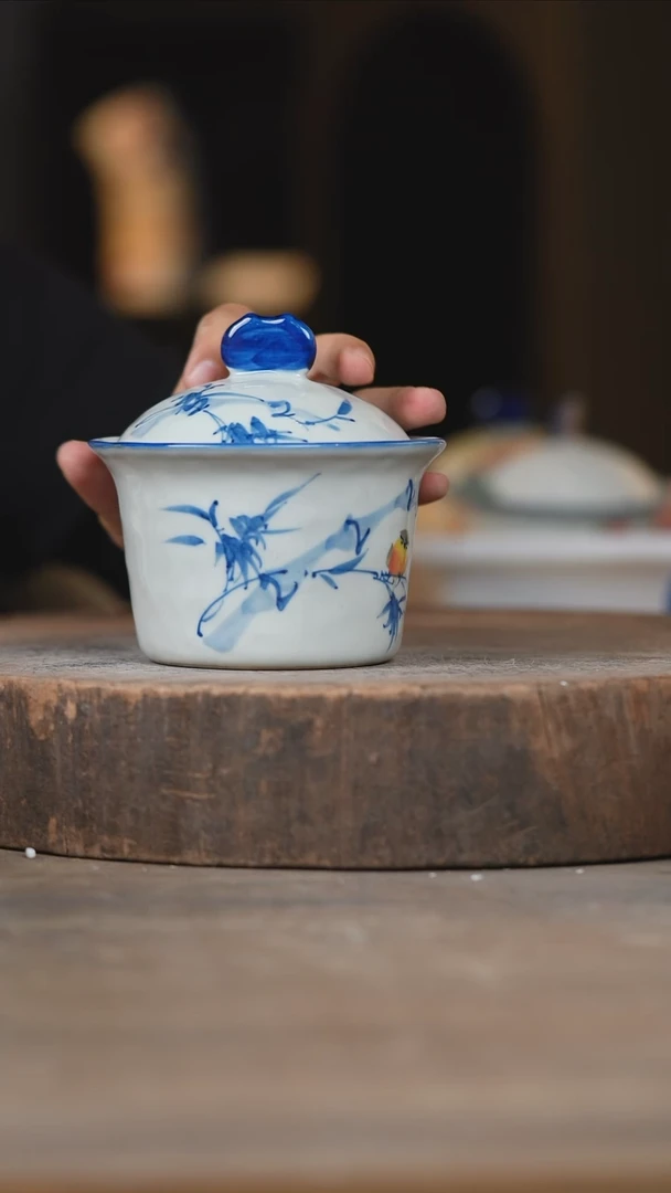 瓷片景德镇高温釉下彩（食品级）