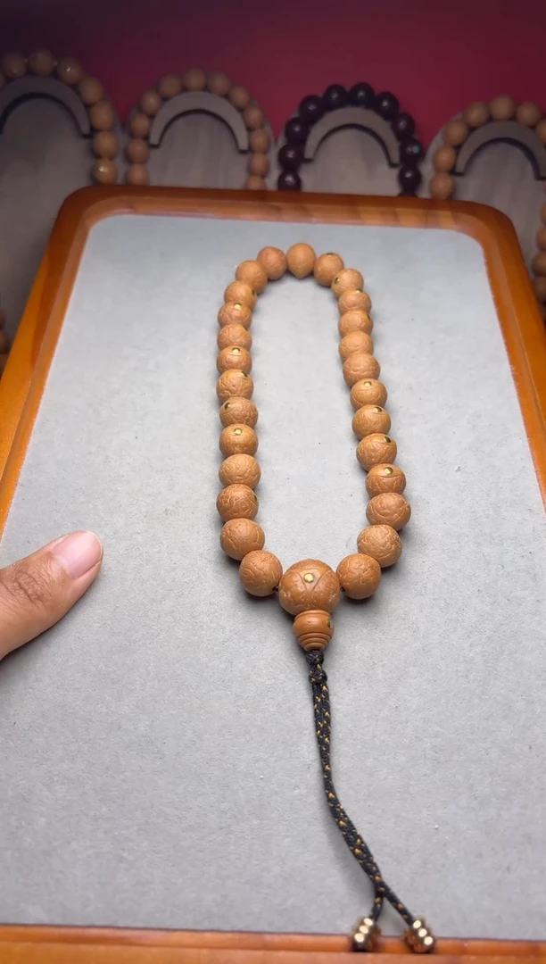 吊坠凤眼菩提12凤眼手持25新籽铜钉