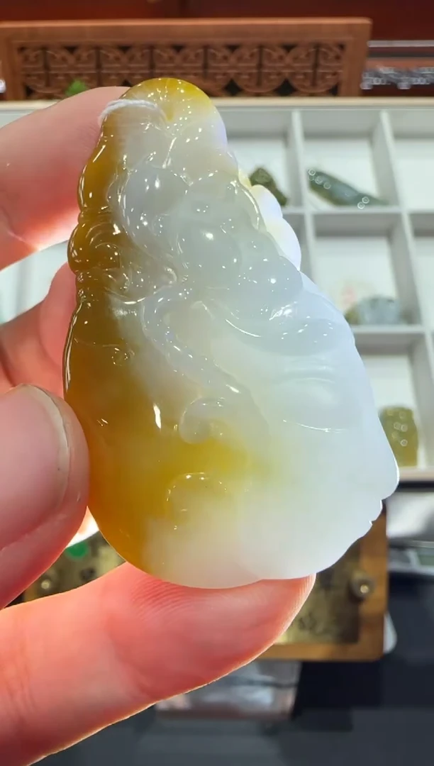 未镶嵌挂件翡翠A货翡翠多样性孤品