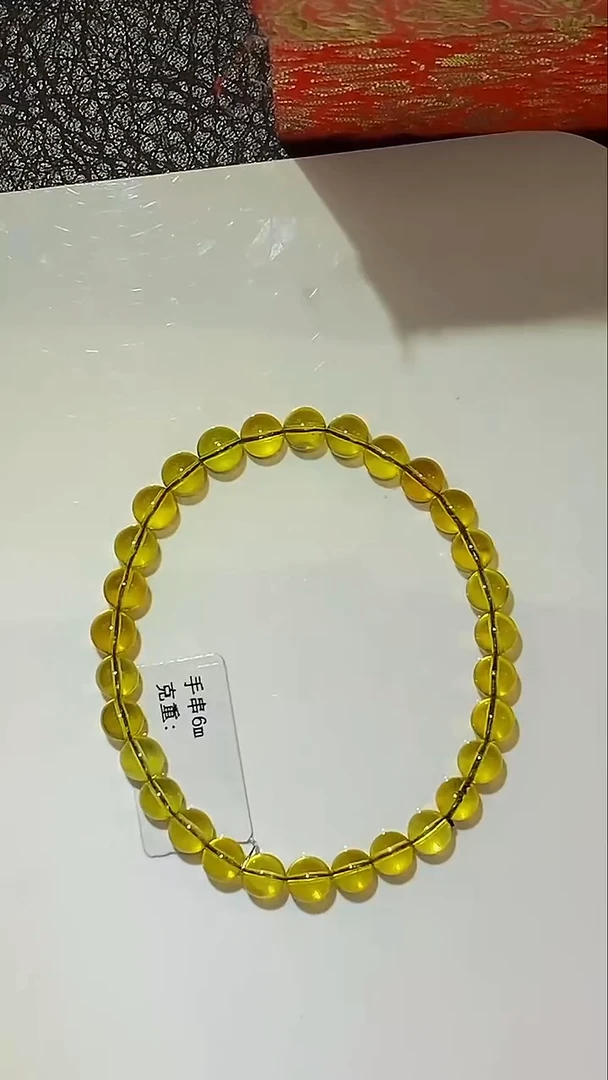 未镶嵌琥珀手串琥珀
