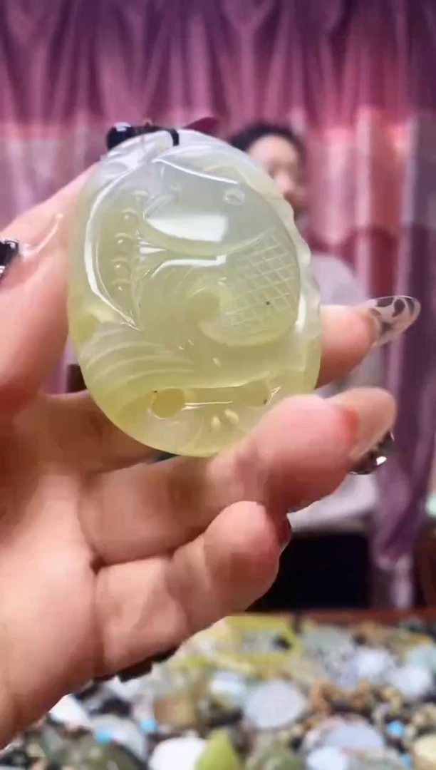 未镶嵌蛇纹石玉手把