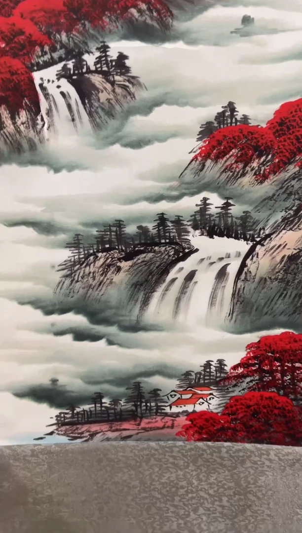 陶瓷纯手工手绘字画