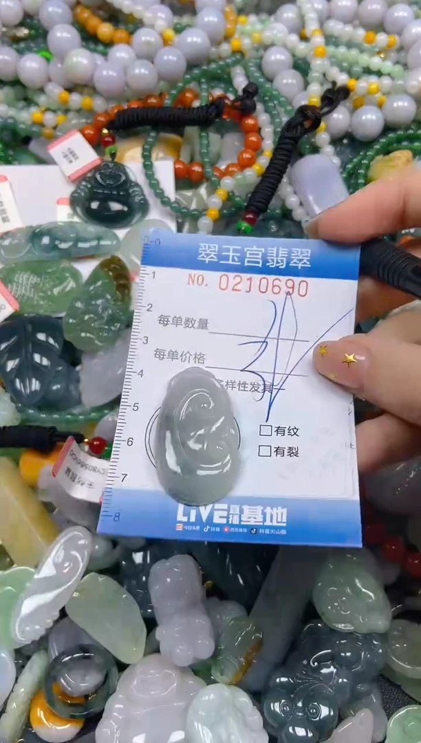 颈饰未镶嵌翡翠闪购C0210690
