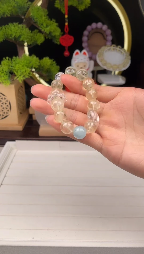 未镶嵌珠宝半成品水晶天然水晶素圈设计款l05
