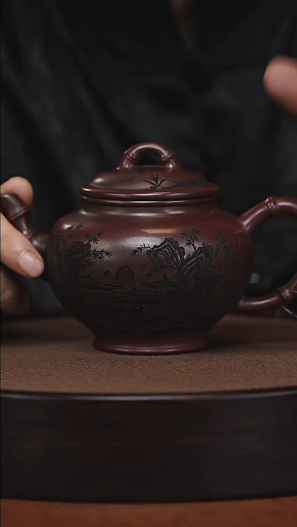 茶壶紫砂原矿紫砂壶