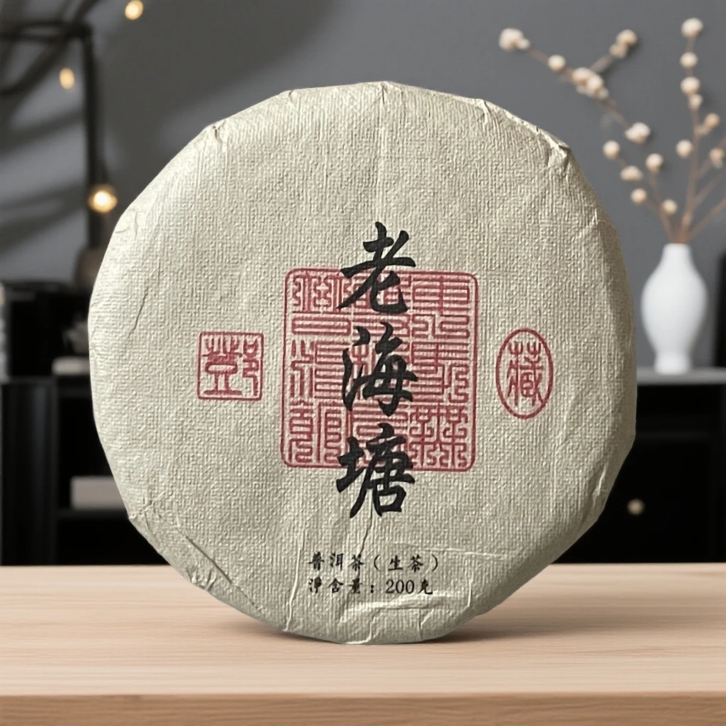 老海塘 普洱生茶 200克/饼