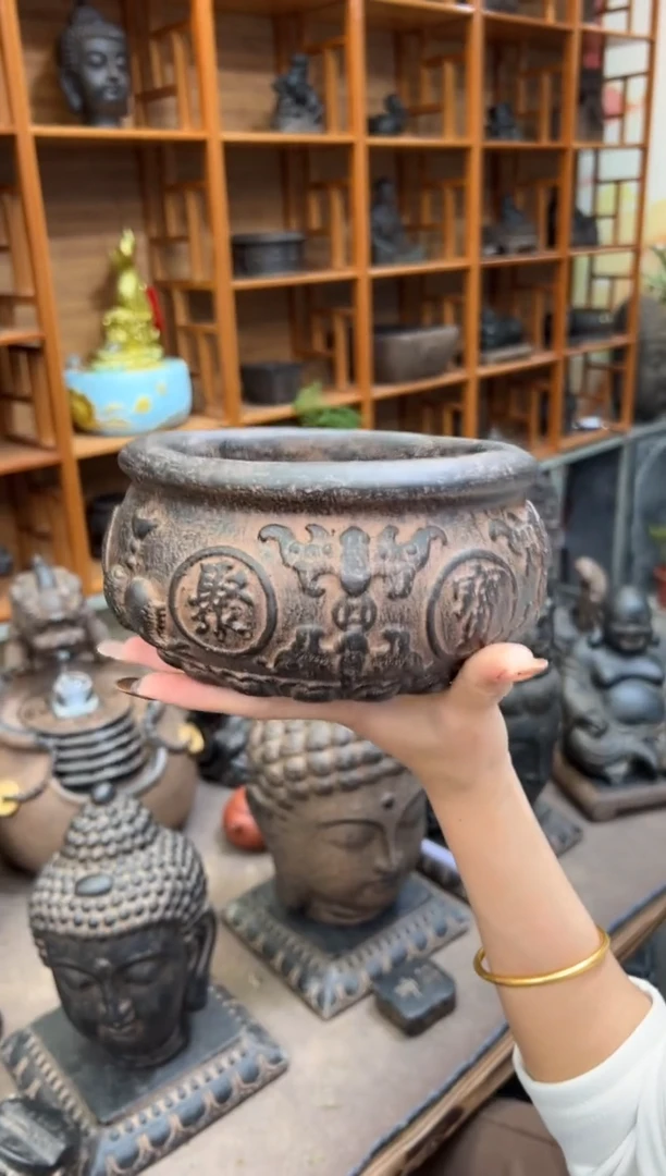 陶土【火山泥】聚宝盆
