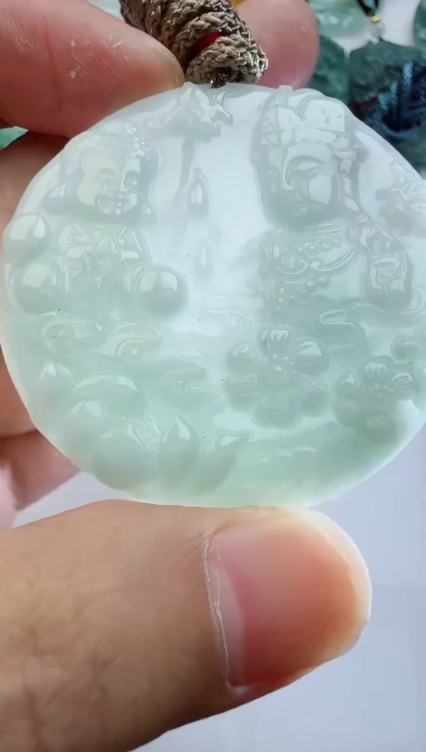 【闪购商品】翡翠颈饰未镶嵌多样性随机发其一